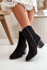 Heel boots model 199091 Step in style - Honesty Sales U.K